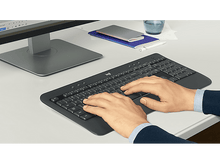 Charger l&#39;image dans la galerie, Clavier sans fil + souris sans fil MK540 Advanced QWERTZU Noir (920-008677)
