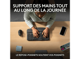 LOGITECH Clavier sans fil Wave Keys AZERTY Noir (920-012292)