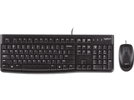 Clavier + Souris MK120 QWERTZU Noir (920-002559)