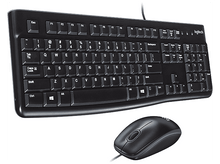 Charger l&#39;image dans la galerie, Clavier + Souris MK120 QWERTZU Noir (920-002559)
