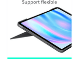 LOGITECH Combo Étui et clavier Touch iPad Air 13'' Gris (920-012613)