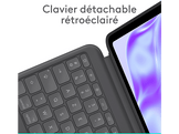 LOGITECH Combo Étui et clavier Touch iPad Pro 13'' Gris (920-012663)