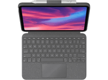 Charger l&#39;image dans la galerie, LOGITECH Cover clavier Combo Touch iPad 10e Gen. AZERTY Oxford Grey (920-011436)
