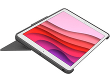 Charger l&#39;image dans la galerie, LOGITECH Cover clavier Combo Touch iPad 9/8/7 Gen. AZERTY FR Gris (920-009625)
