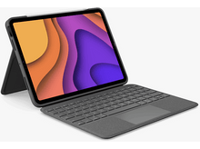 Charger l&#39;image dans la galerie, Une tablette avec un étui clavier et un stylet.
