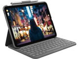 LOGITECH Cover clavier Slim Folio iPad 10e Gen. AZERTY Oxford Grey (920-011425)