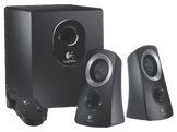 LOGITECH Enceintes PC stéréo avec Subwoofer Z313 2.1 (980-000413) Enceintes Noir