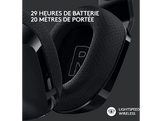 LOGITECH G 733 Lightspeed Casque gamer sans fil RGB Noir (981-000864)