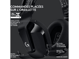 LOGITECH G 733 Lightspeed Casque gamer sans fil RGB Noir (981-000864)