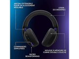 LOGITECH G325 LIGHTSPEED Wireless Bluetooth Casque gaming - Noir