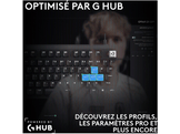 LOGITECH G PRO X2 RAPID (Tenkeyless) Clavier gaming câblé AZERTY Noir