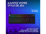 LOGITECH G316 X 98 USB Mécanique Clavier gaming QWERTZ Noir