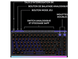 LOGITECH G512 X 75 DUAL SWAP QWERTZ Clavier gaming