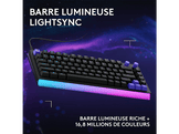 LOGITECH G512 X 75 DUAL SWAP QWERTZ Clavier gaming