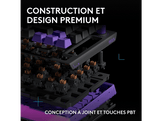 LOGITECH G512 X 75 DUAL SWAP QWERTZ Clavier gaming