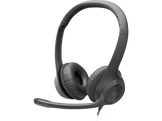 LOGITECH H390 PC On-ear Casque filaire Noir