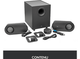 LOGITECH Haut-parleurs PC avec caisson de basses Noir (980-001348)