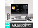 LOGITECH Haut-parleurs PC avec caisson de basses Noir (980-001348)