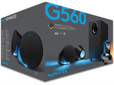 LOGITECH Haut-parleurs PC avec caisson de basses stéréo G560 Lightsync 240 W Noir (980-001301)