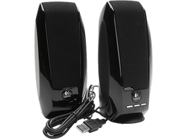 LOGITECH Haut-parleurs PC USB Noir (980-000029) Enceintes  PC Noir