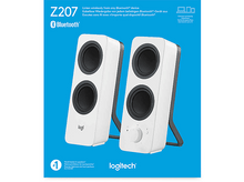 Charger l&#39;image dans la galerie, LOGITECH Haut-parleurs PC Z207 Bluetooth Blanc (980-001292) Haut-parleurs PC Blanc
