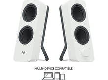 Charger l&#39;image dans la galerie, LOGITECH Haut-parleurs PC Z207 Bluetooth Blanc (980-001292) Haut-parleurs PC Blanc
