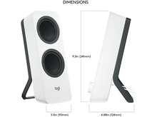 Charger l&#39;image dans la galerie, LOGITECH Haut-parleurs PC Z207 Bluetooth Blanc (980-001292) Haut-parleurs PC Blanc
