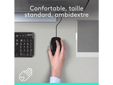 LOGITECH Souris M100 Noir (910-006652)