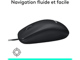LOGITECH Souris M100 Noir (910-006652)