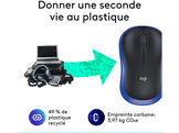 LOGITECH Souris sans fil M185 Bleu (910-002236)