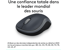 Charger l&#39;image dans la galerie, LOGITECH M185 Souris sans fil Gris

