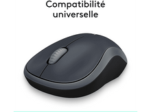 Charger l&#39;image dans la galerie, LOGITECH M185 Souris sans fil Gris
