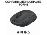 LOGITECH M240 Souris sans fil  Silent Graphite