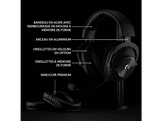 LOGITECH Casque gaming avec pied PRO X Noir (991-000358)