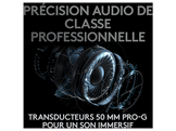 LOGITECH Casque gaming avec pied PRO X Noir (991-000358)