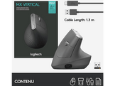 LOGITECH Souris sans fil MX Vertical Advanced Ergonomic
