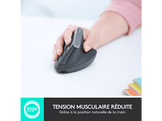 LOGITECH Souris sans fil MX Vertical Advanced Ergonomic