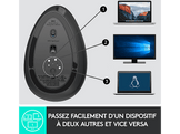LOGITECH Souris sans fil MX Vertical Advanced Ergonomic