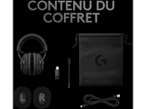 LOGITECH Casque gamer sans fil Pro X Wireless Lightspeed Noir (981-000907)
