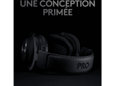 LOGITECH Casque gamer sans fil Pro X Wireless Lightspeed Noir (981-000907)