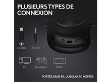 Charger l&#39;image dans la galerie, LOGITECH Pro X2 Lightspeed Casque gaming Blanc(981-001269) Casque gaming Blanc
