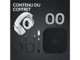 LOGITECH Pro X2 Lightspeed Casque gaming Blanc(981-001269) Casque gaming Blanc