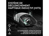 LOGITECH PRO X2 Superstrike Lightspeed Wireless Gaming Mouse - Souris Gaming sans fil