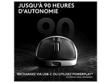LOGITECH PRO X2 Superstrike Lightspeed Wireless Gaming Mouse - Souris Gaming sans fil
