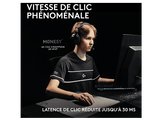 LOGITECH PRO X2 Superstrike Lightspeed Wireless Gaming Mouse - Souris Gaming sans fil