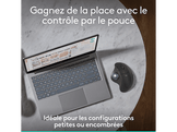 LOGITECH Souris ergonomique sans fil ERGO M575S Trackball Noir (910-007029)