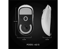 Charger l&#39;image dans la galerie, LOGITECH Souris gamer sans fil Pro X Superlight Blanc (910-005943)
