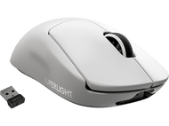 LOGITECH Souris gamer sans fil Pro X Superlight Blanc (910-005943)