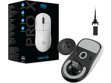 Charger l&#39;image dans la galerie, LOGITECH Souris gamer sans fil Pro X Superlight Blanc (910-005943)
