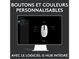 LOGITECH Souris gaming G203 Lightsync Noir (910-005796)